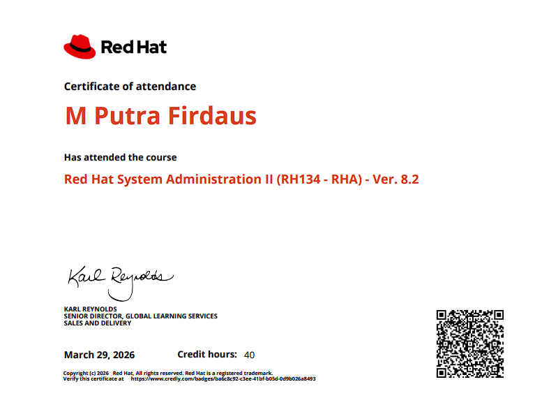 Network Fundamental Certificate